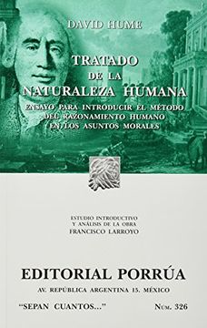 portada Tratado de la Naturaleza Humana (in Spanish)