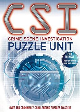 portada Csi Puzzle Unit: Over 100 Criminally Challenging Puzzles to Solve