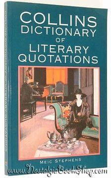 portada Collins Dictionary of Literary Quotations (en Inglés)