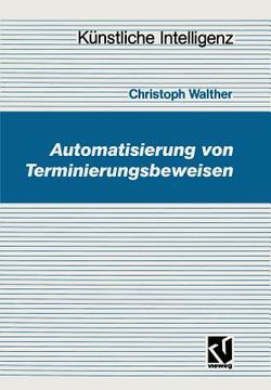 portada Automatisierung Von Terminierungsbeweisen (en Alemán)