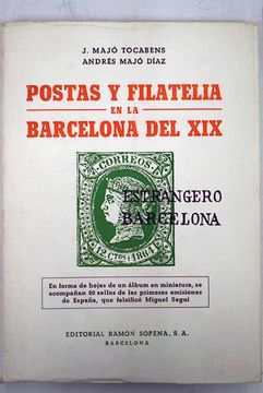 portada Postas y Filatelia en la Barcelona del xix