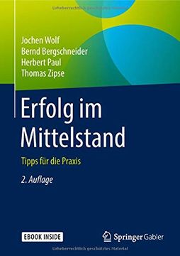 portada Erfolg im Mittelstand: Tipps für die Praxis (en Alemán)