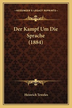 portada Der Kampf Um Die Sprache (1884) (en Alemán)