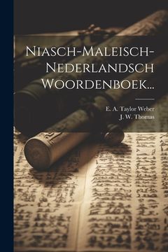 portada Niasch-Maleisch-Nederlandsch Woordenboek.