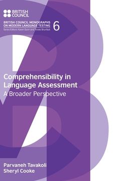 portada Comprehensibility in Language Assessment: A Broader Perspective (en Inglés)