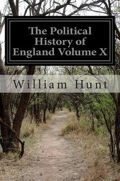 portada The Political History of England Volume X (en Inglés)