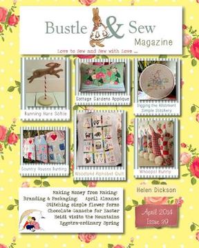 portada Bustle & Sew Magazine April 2014: Issue 39 (en Inglés)