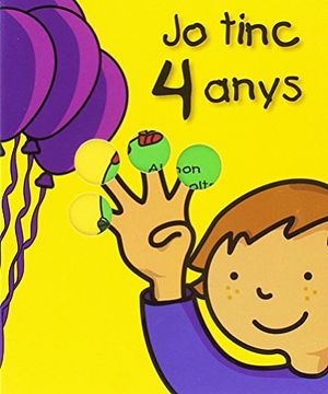 portada Jo Tinc 4 Anys (el meu Aniversari) (en Catalá)