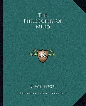 portada the philosophy of mind (in English)