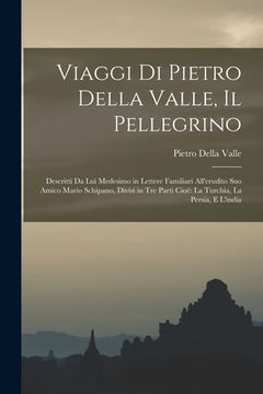 portada Viaggi Di Pietro Della Valle, Il Pellegrino: Descritti Da Lui Medesimo in Lettere Familiari All'erudito Suo Amico Mario Schipano, Divisi in Tre Parti (in Italian)