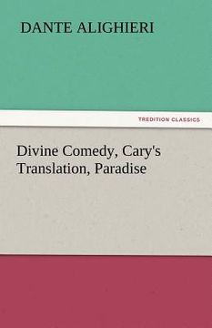 portada divine comedy, cary's translation, paradise (in English)