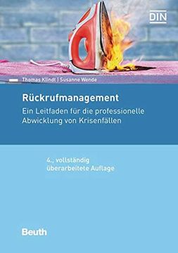 portada Rückrufmanagement ein Leitfaden für die Professionelle Abwicklung von Krisenfällen