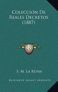 portada Coleccion de Reales Decretos (1887)