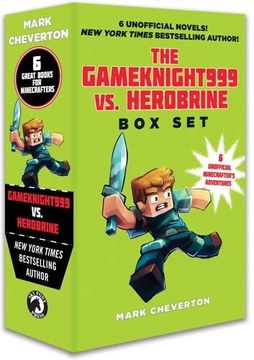 portada The Gameknight999 vs. Herobrine Box Set: Six Unofficial Minecrafter's Adventures (The Gameknight999 Series)