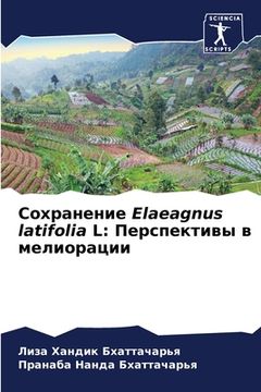 portada Сохранение Elaeagnus latifolia L: Перспект (en Ruso)