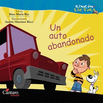 portada un auto abandonado -rincon de lectur (in Spanish)