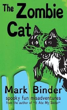 portada The Zombie Cat - Dyslexie Font Edition: spooky fun misadventures (Groston)