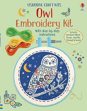 portada Embroidery Kit: Owl (en Inglés)