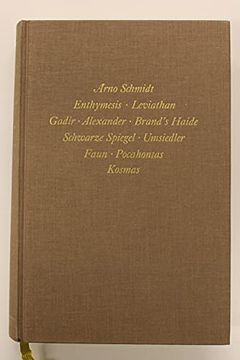 portada Bargfelder Ausgabe. Werkgruppe i. Romane, Erzählungen, Gedichte, Juvenilia
