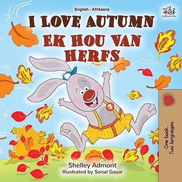 portada I Love Autumn (English Afrikaans Bilingual Book for Kids) (in Afrikáans)