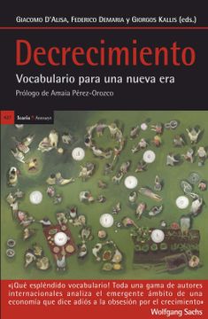 portada Decrecimiento: Vocabulario Para una Nueva era (in Spanish)