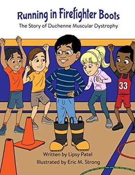 portada Running in Firefighter Boots the Story of Duchenne Muscular Dystrophy (en Inglés)