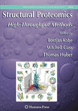 portada structural proteomics: high-throughput methods (en Inglés)