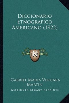 portada Diccionario Etnografico Americano (1922) (in Spanish)