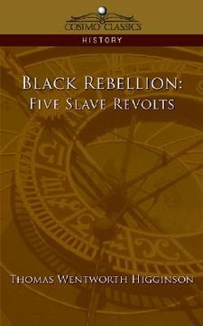 portada black rebellion: five slave revolts (en Inglés)