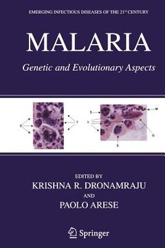 portada malaria: genetic and evolutionary aspects (en Inglés)