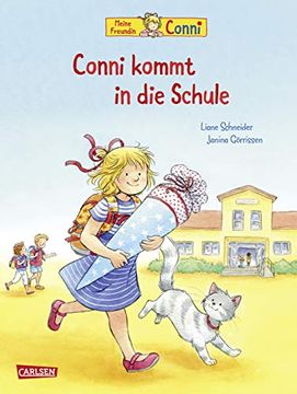 portada Conni Kommt in die Schule (Neuausgabe) (Conni-Bilderbücher) (en Alemán)