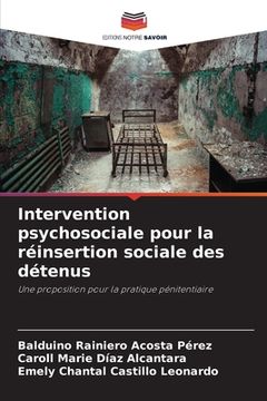 portada Intervention psychosociale pour la réinsertion sociale des détenus