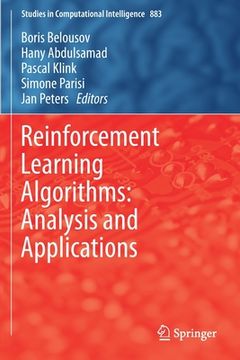 portada Reinforcement Learning Algorithms: Analysis and Applications (en Inglés)