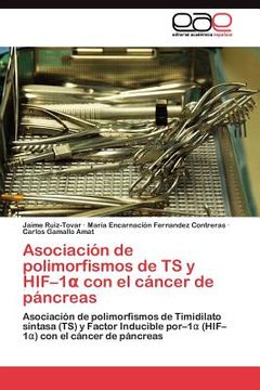 portada asociaci n de polimorfismos de ts y hif-1 con el c ncer de p ncreas