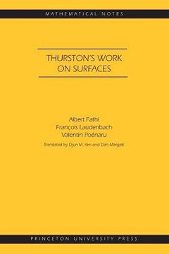 portada Thurston's Work on Surfaces (Mn-48) (Mathematical Notes) (en Inglés)