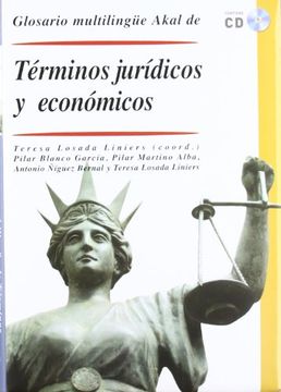 portada Glosario Multilingüe de Términos Jurídicos y Económicos 