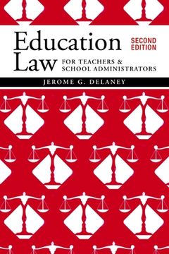 portada Education Law for Teachers and School Administrators (en Inglés)