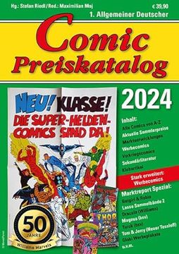 portada Comic Preiskatalog 2024 sc (en Alemán)