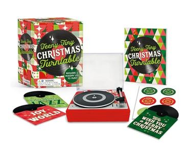 portada Teeny-Tiny Christmas Turntable: Includes 3 Holiday lps to Play! (rp Minis) (in English)