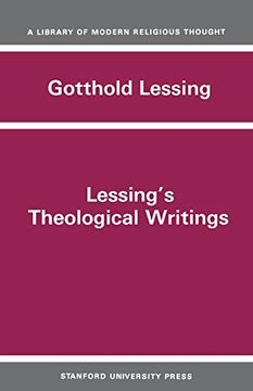 portada Lessingas Theological Writings: Selections in Translation (Library of Modern Religious Thought) 