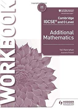 portada Cambridge Igcse and o Level Additional Mathematics Workbook (en Inglés)
