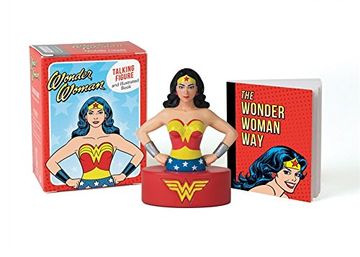 portada Wonder Woman. Talking Figure (Miniature Editions) (libro en Inglés)