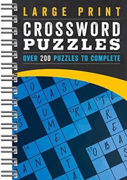 portada Large Print Crossword Puzzles: Over 200 Puzzles to Complete 