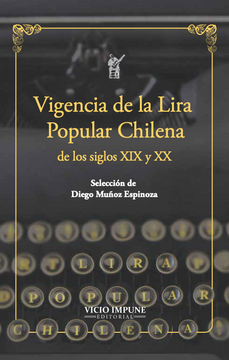 portada Vigencia de la lira popular chilena de los siglos XIX y XX