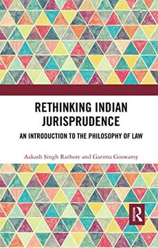 portada Rethinking Indian Jurisprudence (en Inglés)