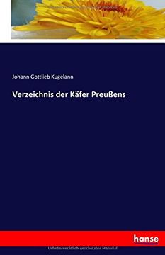 portada Verzeichnis der Käfer Preußens (German Edition)