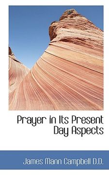portada prayer in its present day aspects