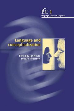 portada Language and Conceptualization Hardback (Language Culture and Cognition) 