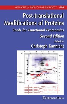 portada Post-Translational Modifications of Proteins: Tools for Functional Proteomics (Methods in Molecular Biology) (en Inglés)