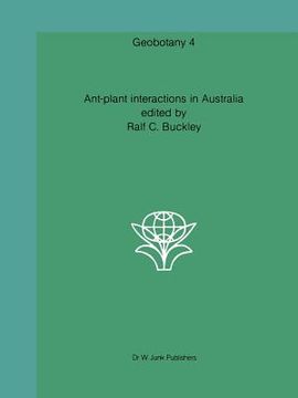 portada Ant-Plant Interactions in Australia (en Inglés)